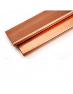 Genrod 400540 Barra Cobre Rigida 40 X   5 X 4mts  ___a   (planchuela) 2
